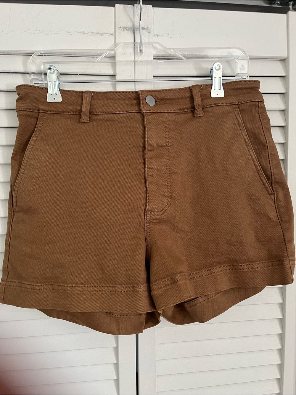 Everlane Shorts Sz 10 Chestnut